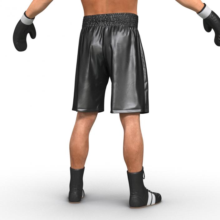 3D model Adult Boxer Man