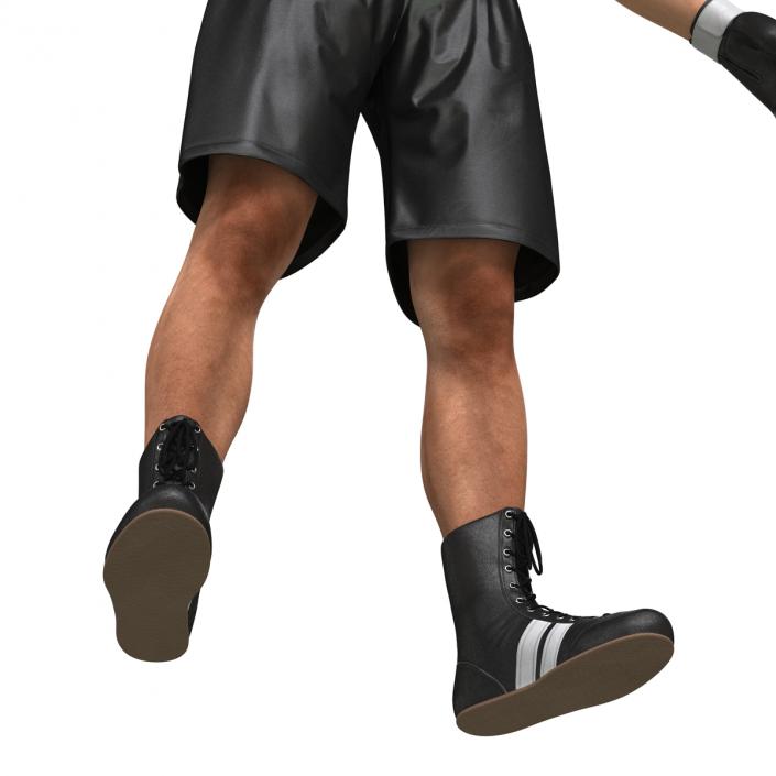 3D model Adult Boxer Man