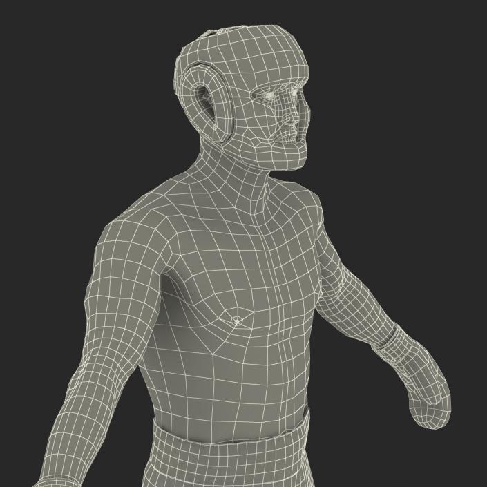 3D model Adult Boxer Man