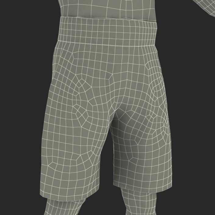 3D model Adult Boxer Man