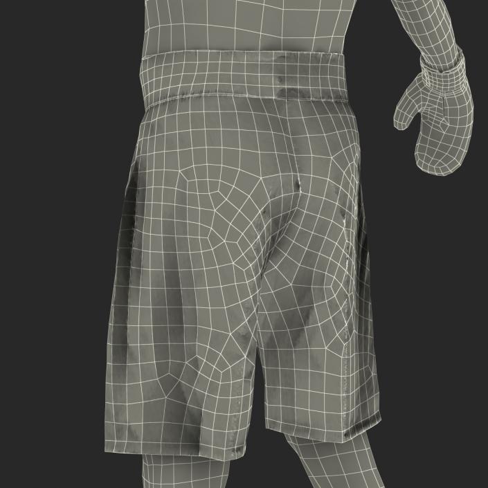 3D model Adult Boxer Man