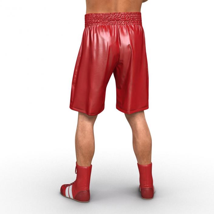 3D Boxer Man Pose 2