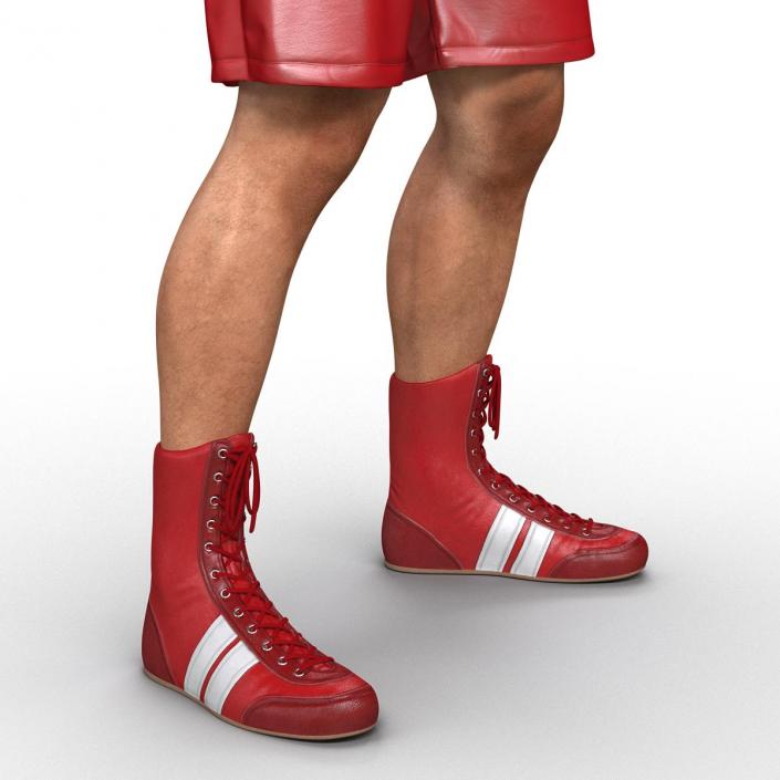 3D Boxer Man Pose 2