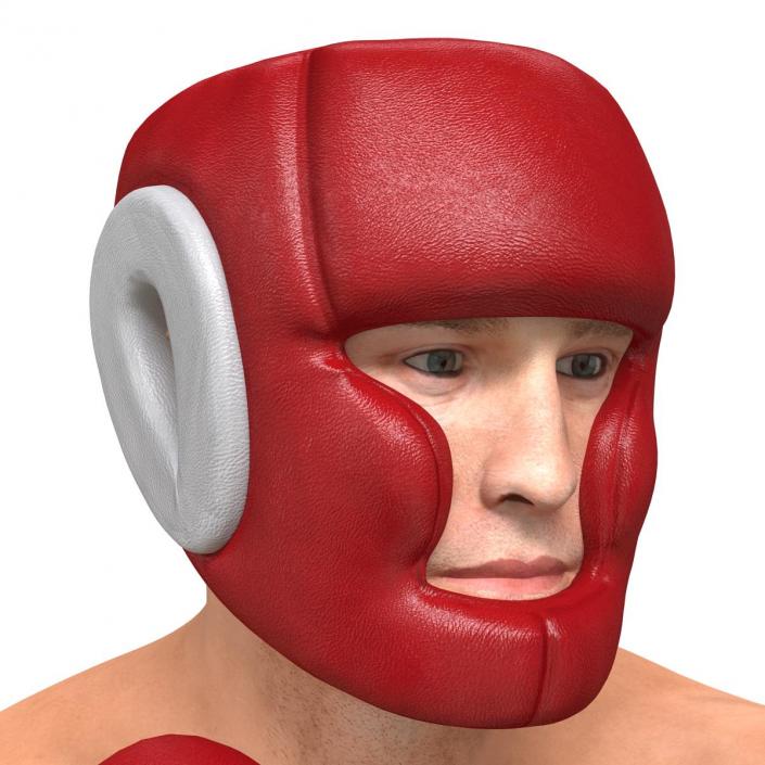 3D Boxer Man Pose 2