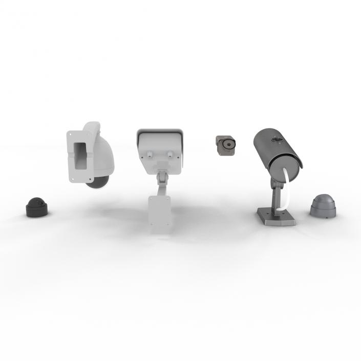 3D model CCTV Cameras Collection 2