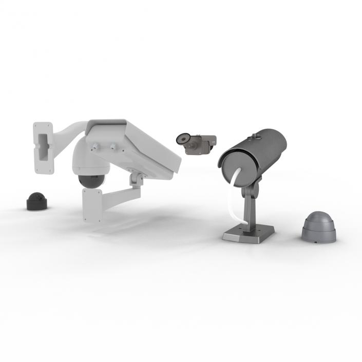 3D model CCTV Cameras Collection 2