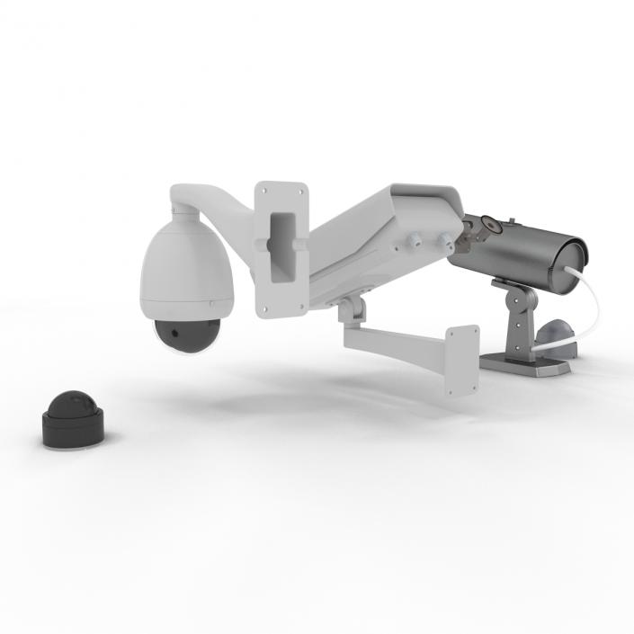 3D model CCTV Cameras Collection 2