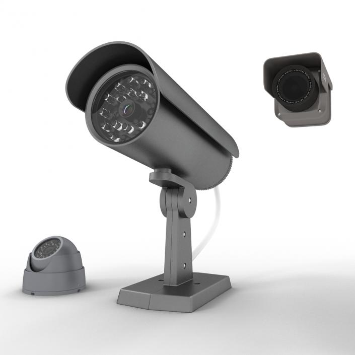 3D model CCTV Cameras Collection 2