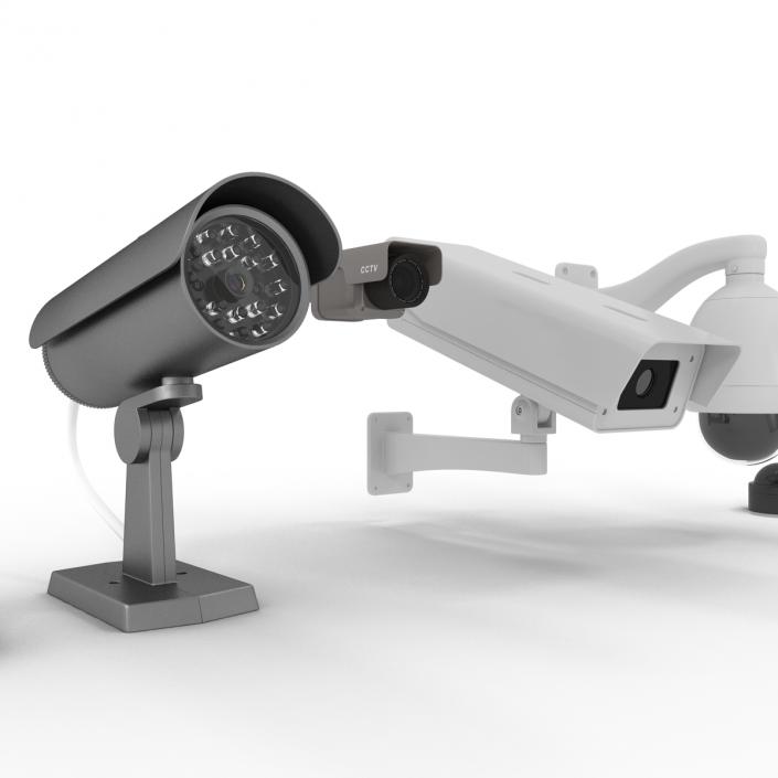 3D model CCTV Cameras Collection 2