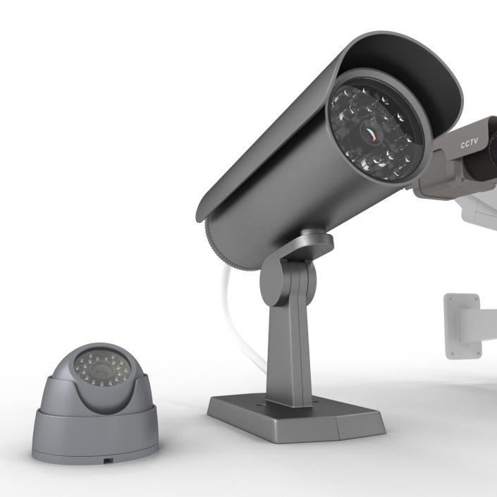 3D model CCTV Cameras Collection 2