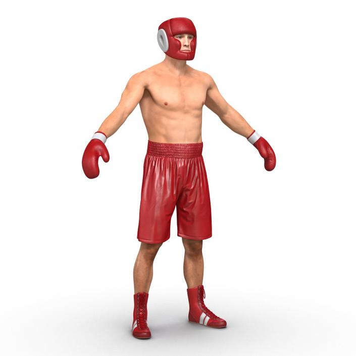 Boxer Man 3D model