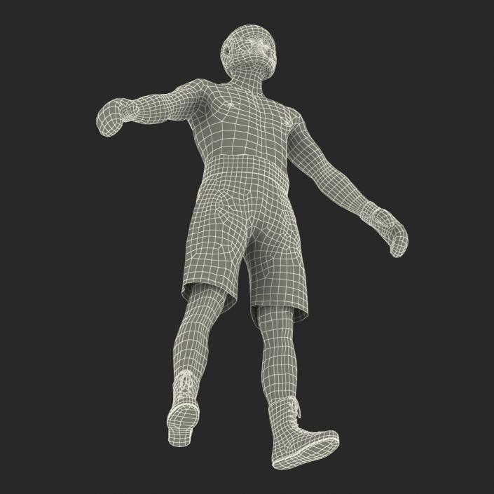 Boxer Man 3D model