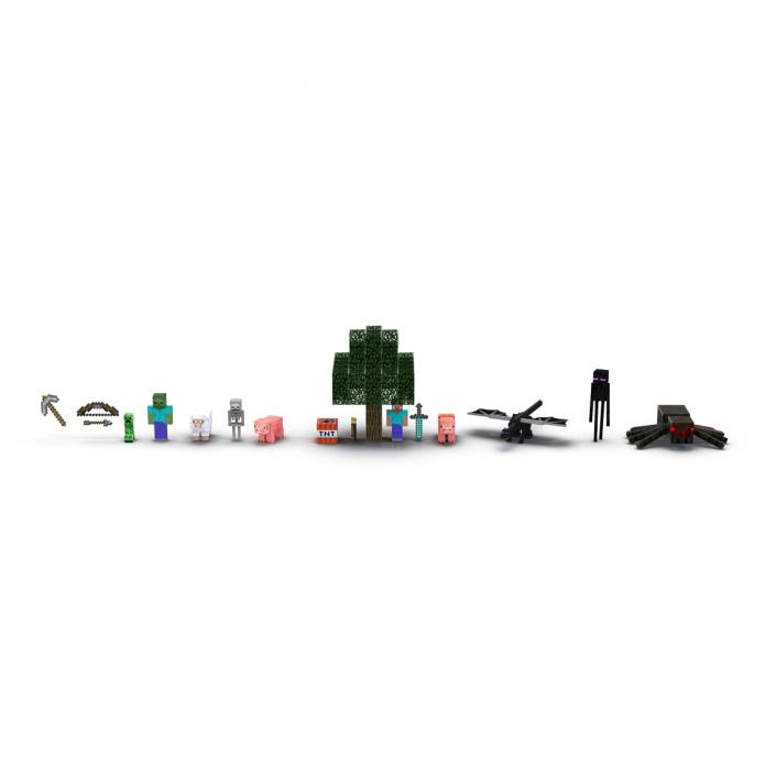 3D model Minecraft Collection