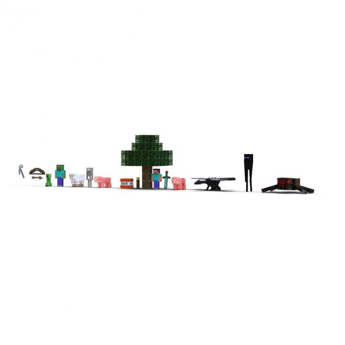 3D model Minecraft Collection