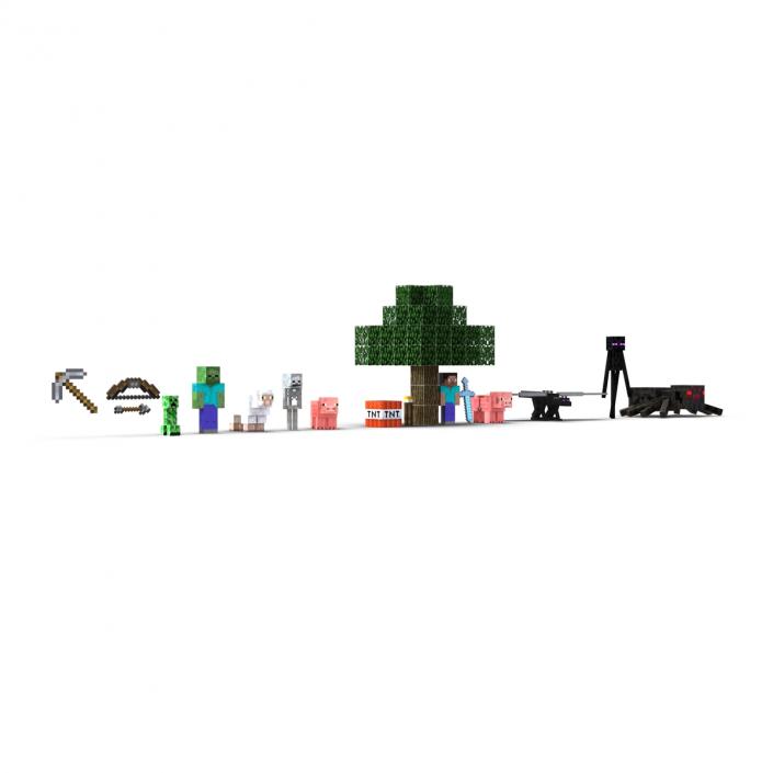 3D model Minecraft Collection