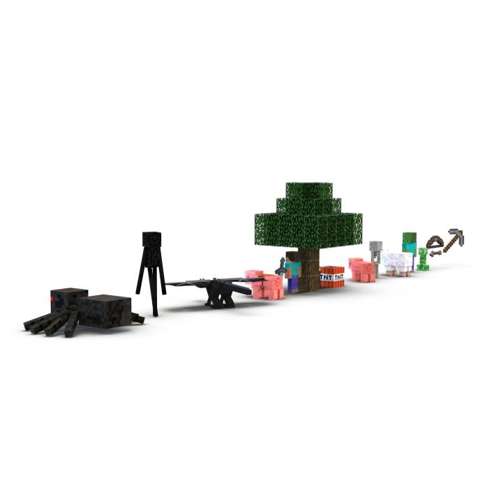 3D model Minecraft Collection