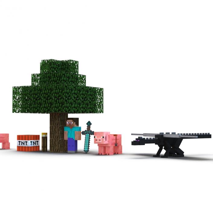 3D model Minecraft Collection