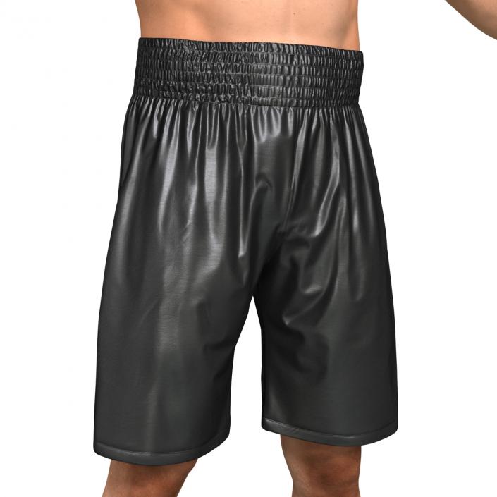 Adult Boxer Man Rigged 2 3D model