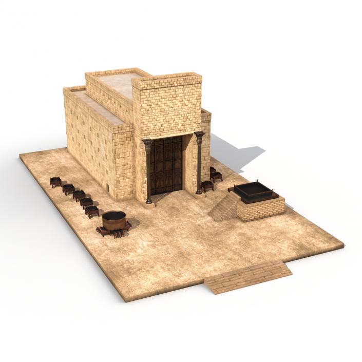 3D model Solomons Temple