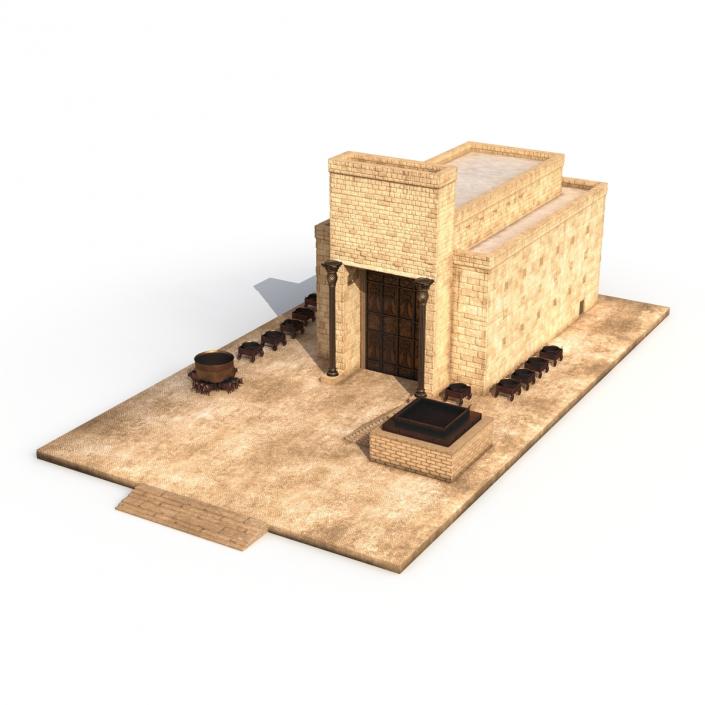 3D model Solomons Temple