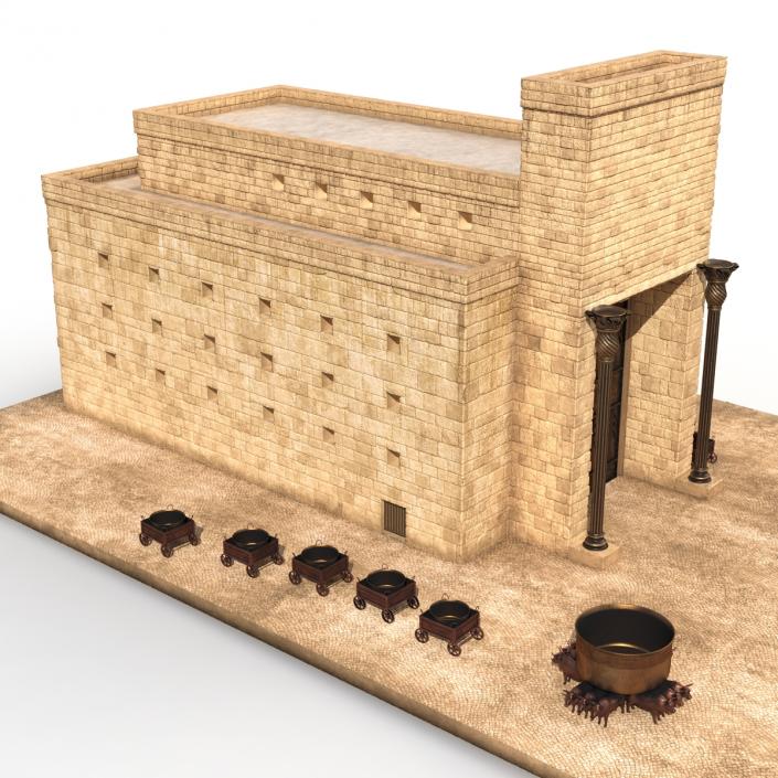 3D model Solomons Temple