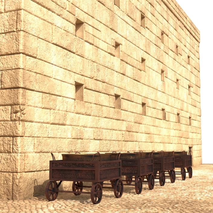 3D model Solomons Temple