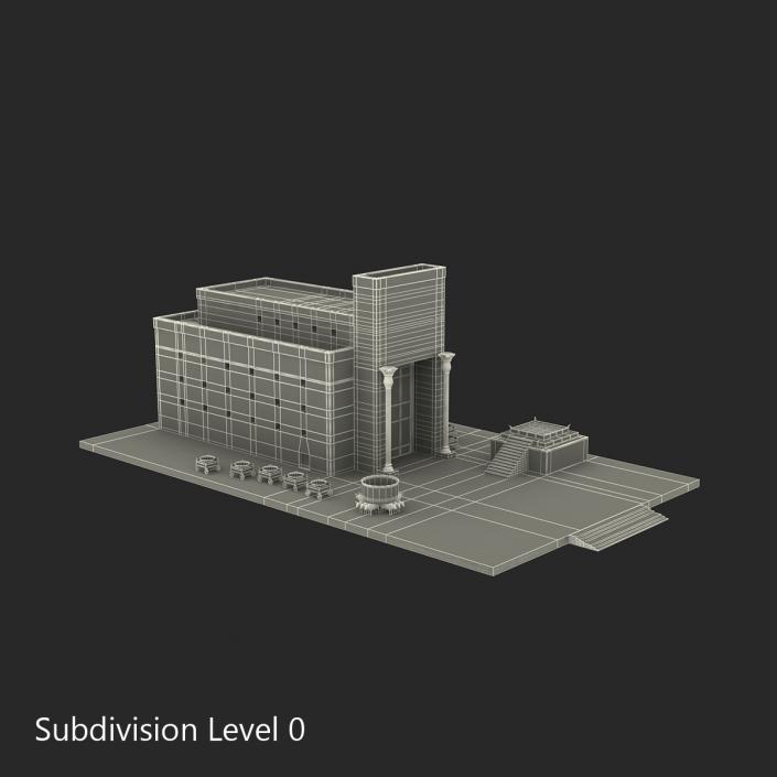 3D model Solomons Temple