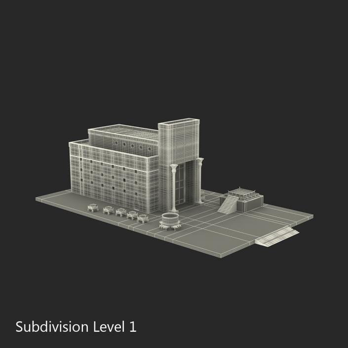 3D model Solomons Temple