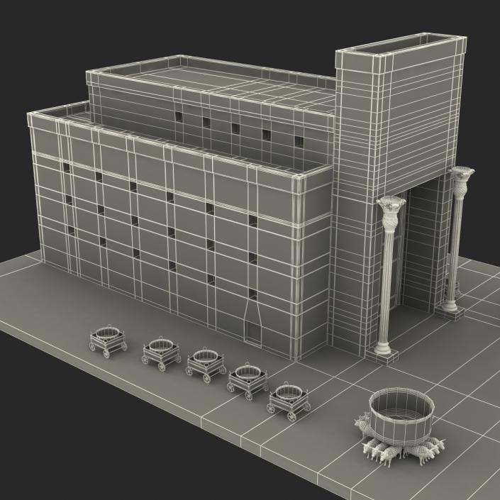 3D model Solomons Temple