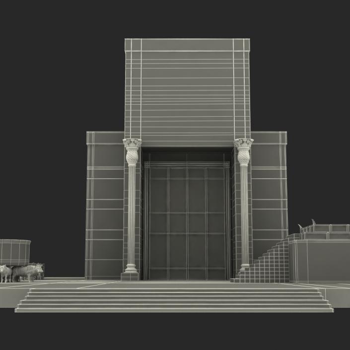 3D model Solomons Temple