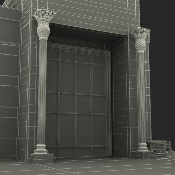 3D model Solomons Temple