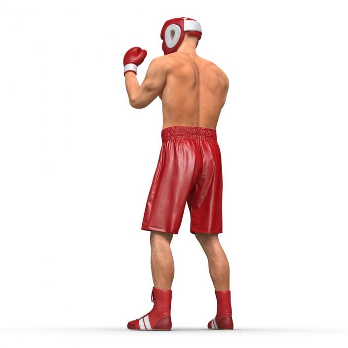 3D Boxer Man Rigged