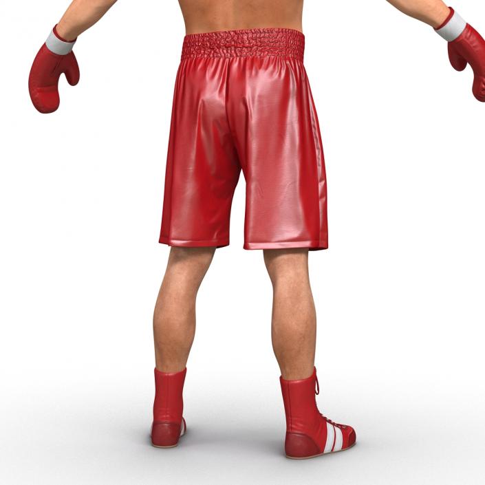 3D Boxer Man Rigged