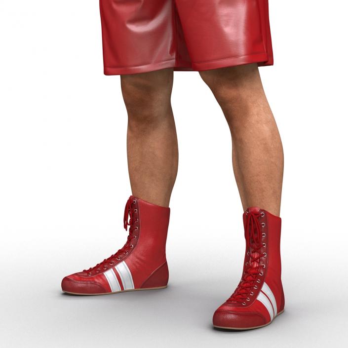 3D Boxer Man Rigged