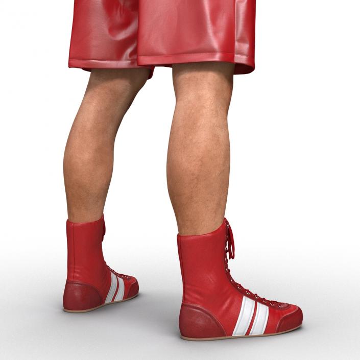 3D Boxer Man Rigged