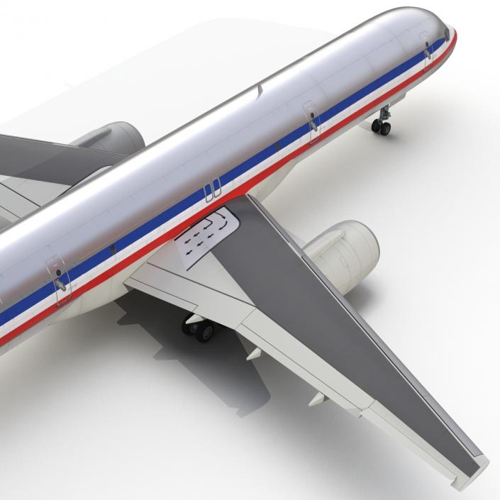 3D Boeing 757-200F American Airlines model