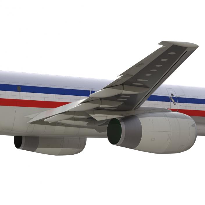 3D Boeing 757-200F American Airlines model