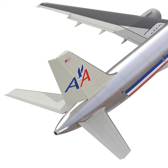 3D Boeing 757-200F American Airlines model