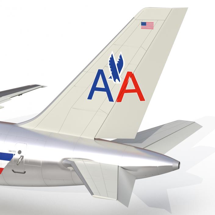 3D Boeing 757-200F American Airlines model