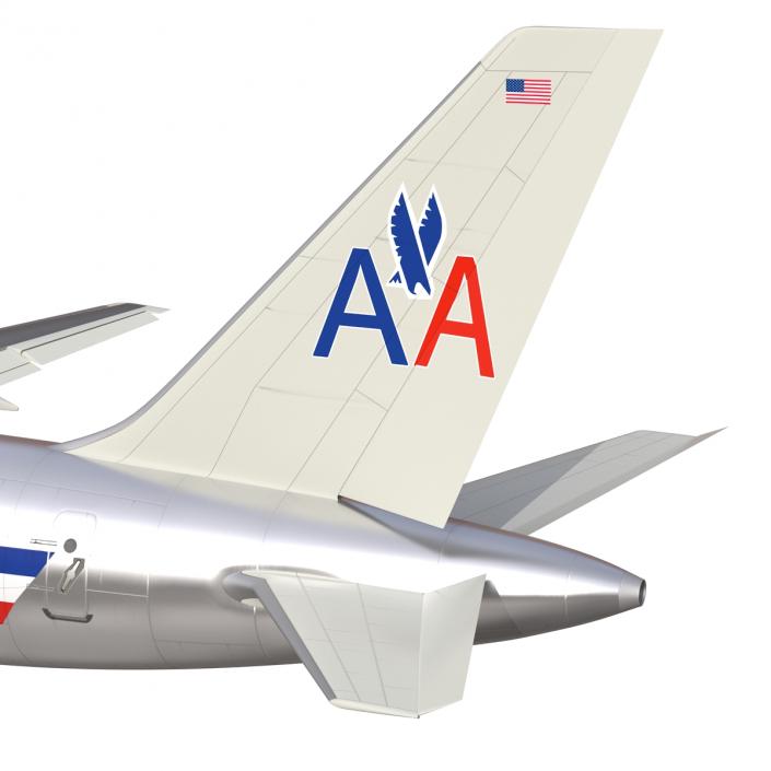 3D Boeing 757-200F American Airlines model