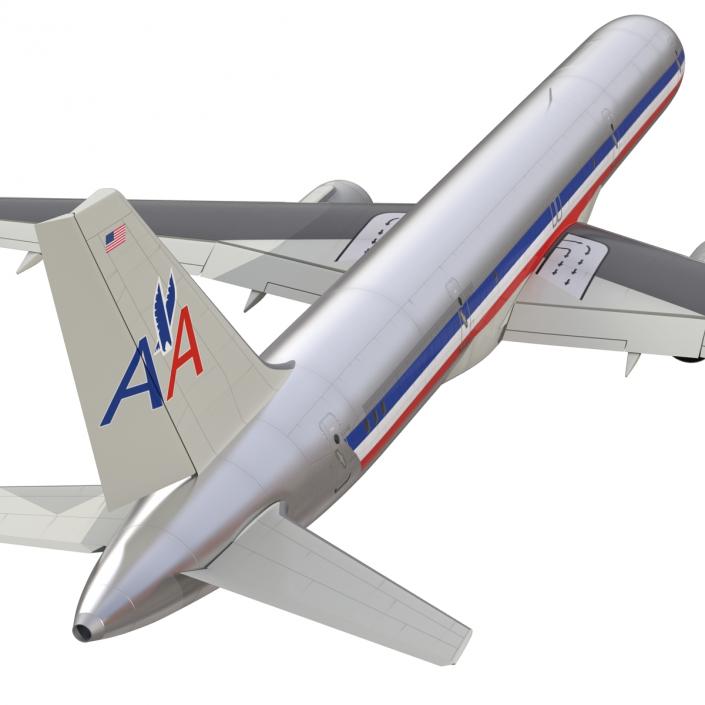 3D Boeing 757-200F American Airlines model