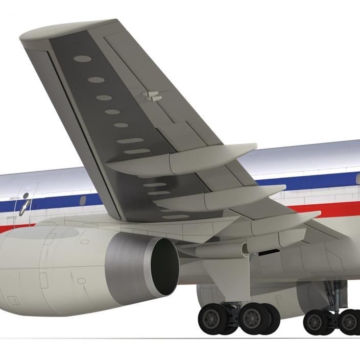 3D Boeing 757-200F American Airlines model