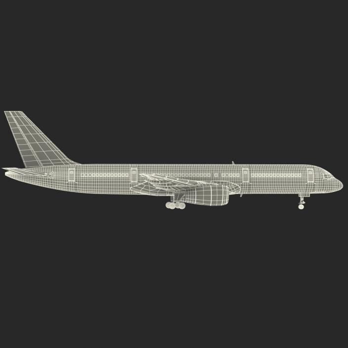 3D Boeing 757-200F American Airlines model