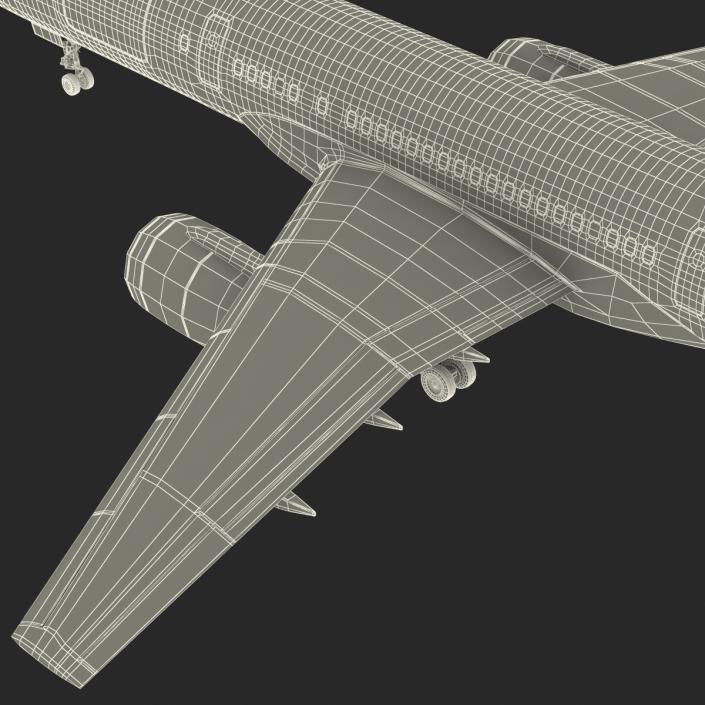 3D Boeing 757-200F American Airlines model