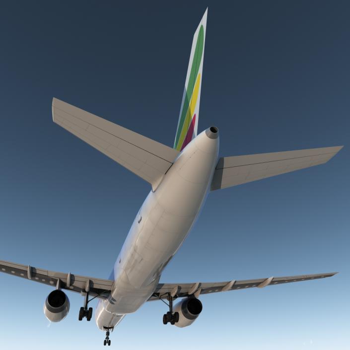 Boeing 757-200F Ethiopian Airlines 3D model