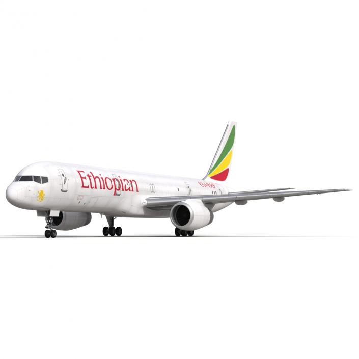 Boeing 757-200F Ethiopian Airlines 3D model