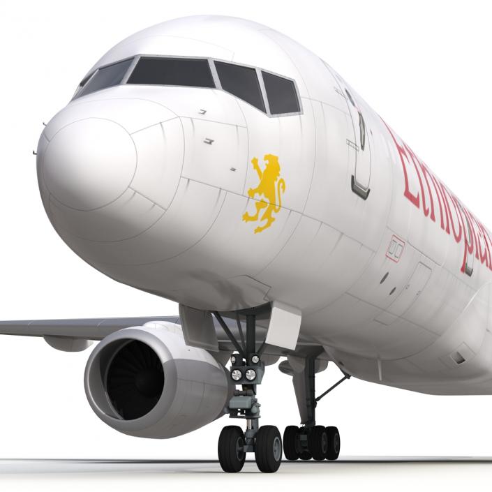 Boeing 757-200F Ethiopian Airlines 3D model