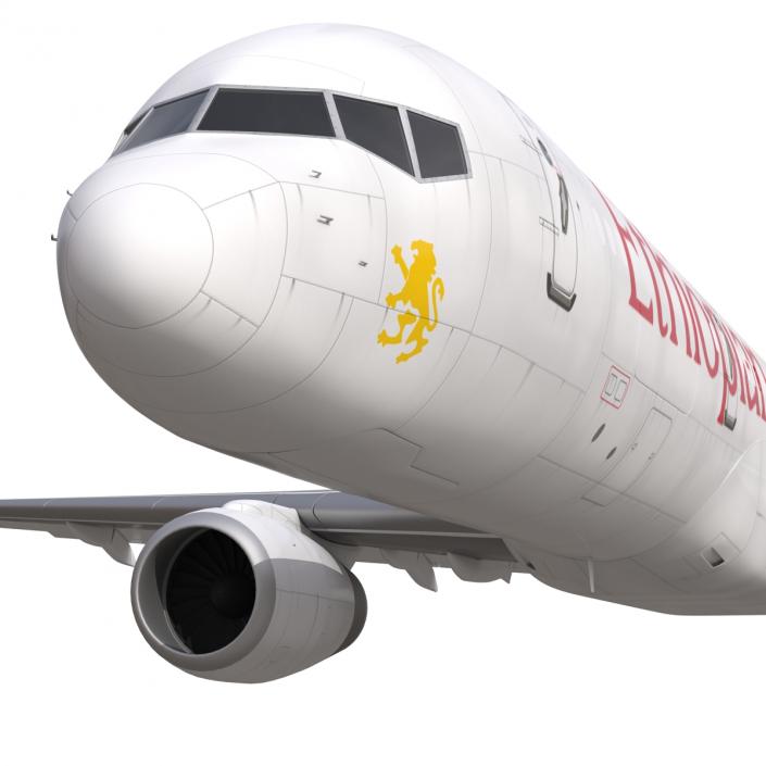 Boeing 757-200F Ethiopian Airlines 3D model