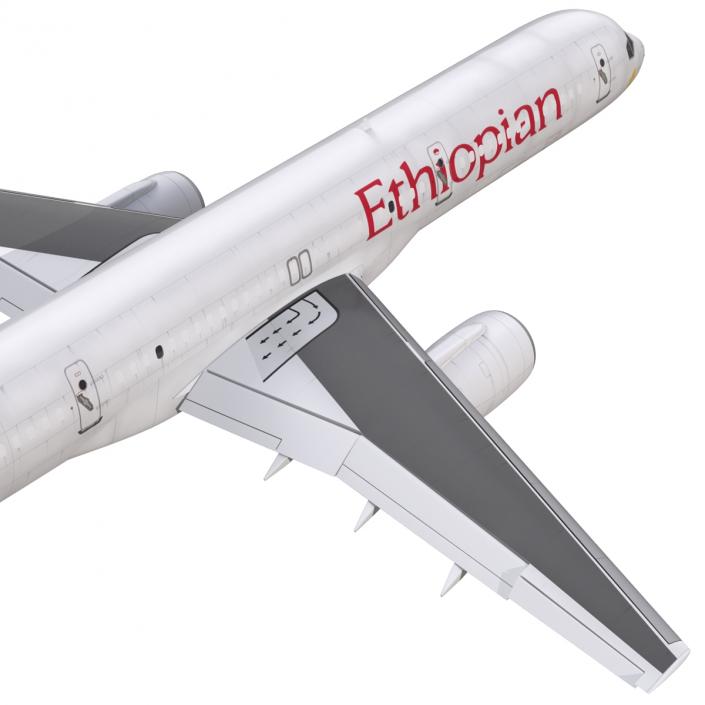 Boeing 757-200F Ethiopian Airlines 3D model