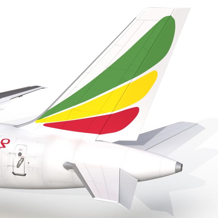 Boeing 757-200F Ethiopian Airlines 3D model